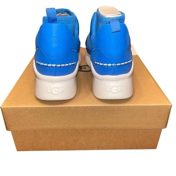 NWT UGG Neutra Neon Blue Slip-On Sneakers Women’s US Size 8 - Picture 9 of 13